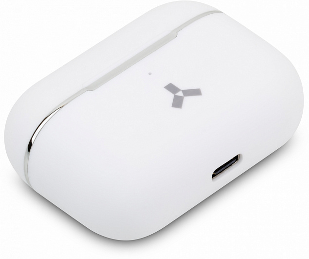 Беспроводные наушники Accesstyle Indigo II TWS, белый с логотипом в Самаре заказать по выгодной цене в кибермаркете AvroraStore