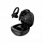 Наушники беспроводные с зарядным боксом HIPER TWS SPORT V2, цвет черный  с логотипом в Самаре заказать по выгодной цене в кибермаркете AvroraStore