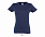 Фуфайка (футболка) IMPERIAL женская,Ярко-синий L с логотипом в Самаре заказать по выгодной цене в кибермаркете AvroraStore