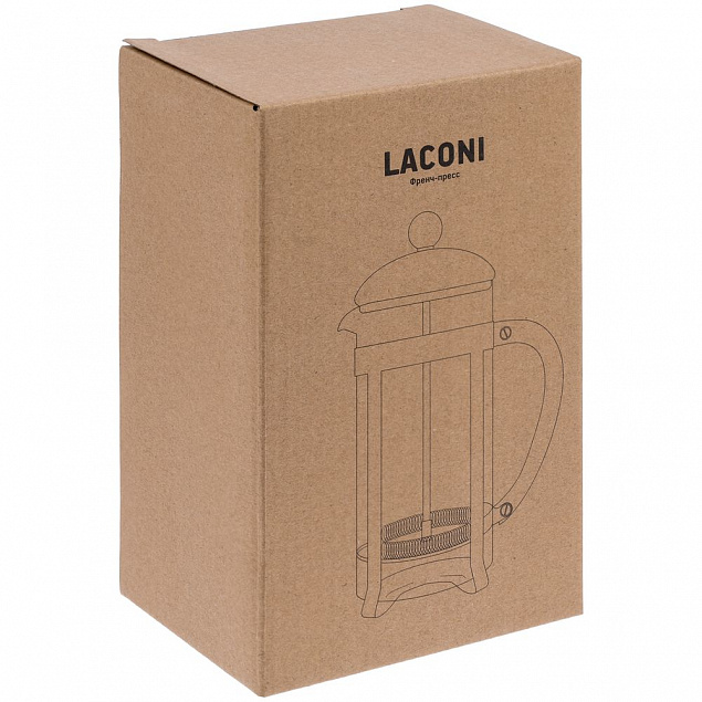 Френч-пресс Laconi с логотипом в Самаре заказать по выгодной цене в кибермаркете AvroraStore