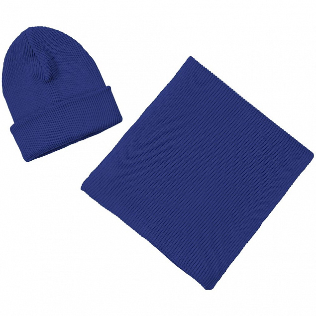 Шарф Life Explorer, ярко-синий с логотипом в Самаре заказать по выгодной цене в кибермаркете AvroraStore