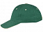 Бейсболка New Castle 6-ти панельная, зеленый/натуральный с логотипом в Самаре заказать по выгодной цене в кибермаркете AvroraStore