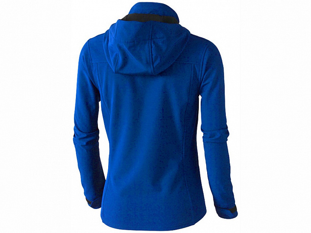 Куртка софтшел Langley женская, синий с логотипом в Самаре заказать по выгодной цене в кибермаркете AvroraStore