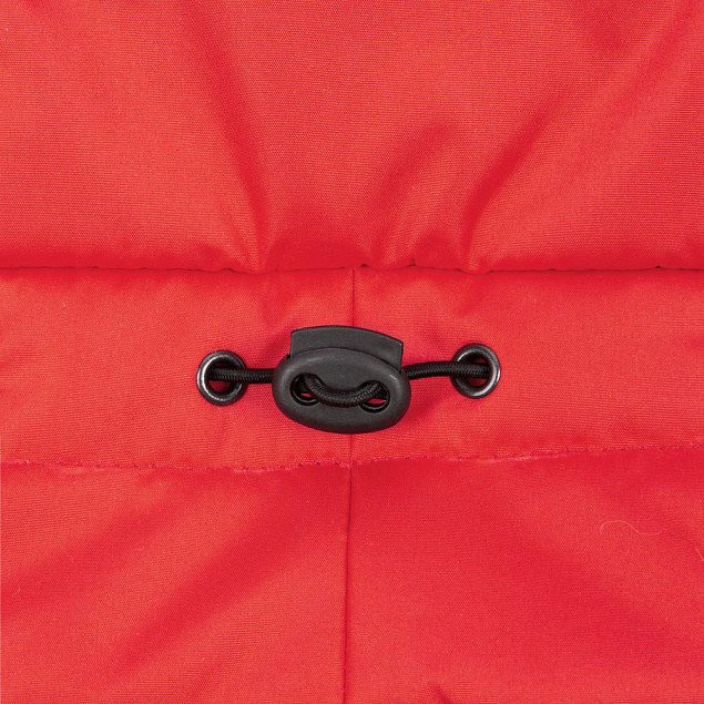 Шапка-ушанка Shelter, красная с логотипом в Самаре заказать по выгодной цене в кибермаркете AvroraStore