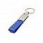 Брелок Лайн в подарочной упаковке, синий с логотипом в Самаре заказать по выгодной цене в кибермаркете AvroraStore