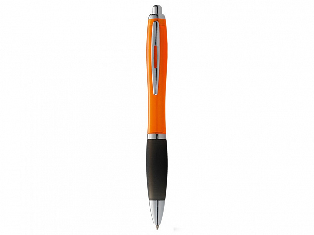 Ручка шариковая Nash, оранжевый, черные чернила с логотипом в Самаре заказать по выгодной цене в кибермаркете AvroraStore