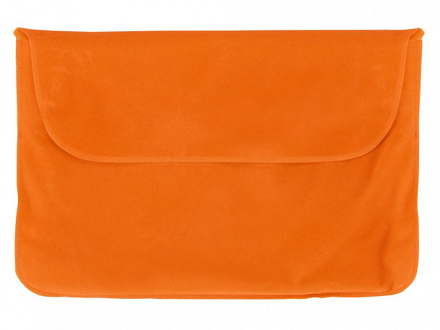 Подушка надувная базовая, оранжевый с логотипом в Самаре заказать по выгодной цене в кибермаркете AvroraStore