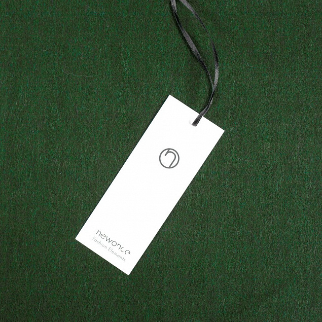 Шарф Noble, зеленый с логотипом в Самаре заказать по выгодной цене в кибермаркете AvroraStore