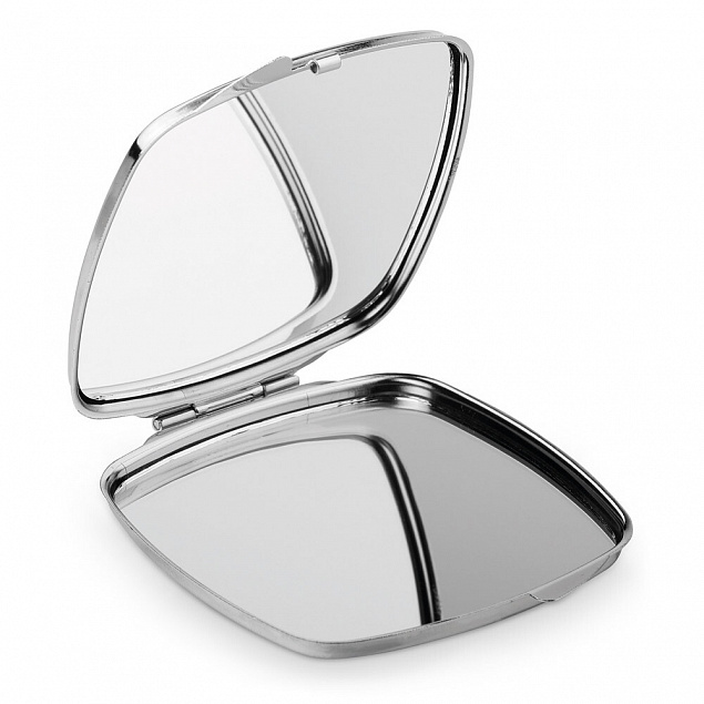 SHIMMER. Двойное зеркало для макияжа с логотипом в Самаре заказать по выгодной цене в кибермаркете AvroraStore