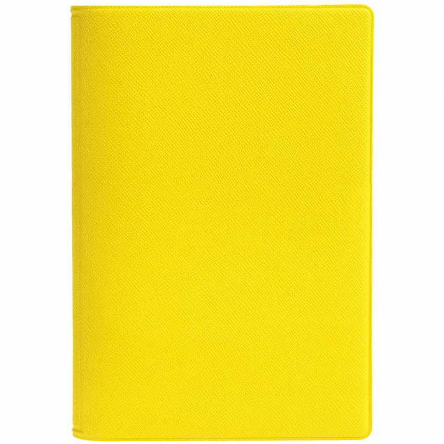 Обложка для паспорта Devon, желтая с логотипом в Самаре заказать по выгодной цене в кибермаркете AvroraStore