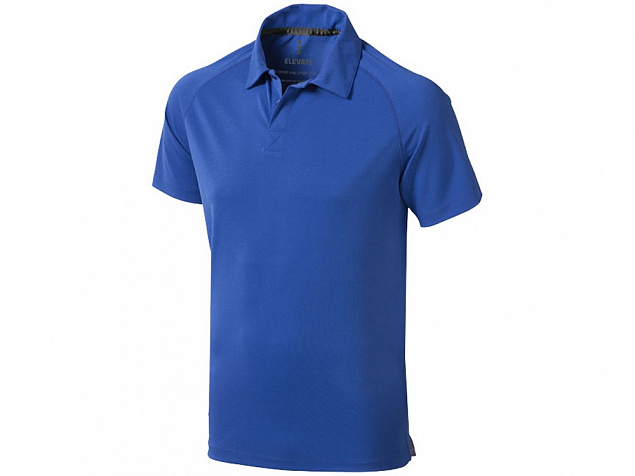 Рубашка поло Ottawa мужская, синий с логотипом в Самаре заказать по выгодной цене в кибермаркете AvroraStore