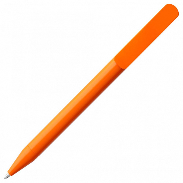 Ручка шариковая Prodir DS3 TPP, оранжевая с логотипом в Самаре заказать по выгодной цене в кибермаркете AvroraStore