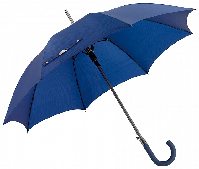 Зонт автоматический JUBILEE, темно-синий с логотипом в Самаре заказать по выгодной цене в кибермаркете AvroraStore