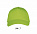 Бейсболка LONG BEACH,Зеленый луг/ Белый  с логотипом в Самаре заказать по выгодной цене в кибермаркете AvroraStore