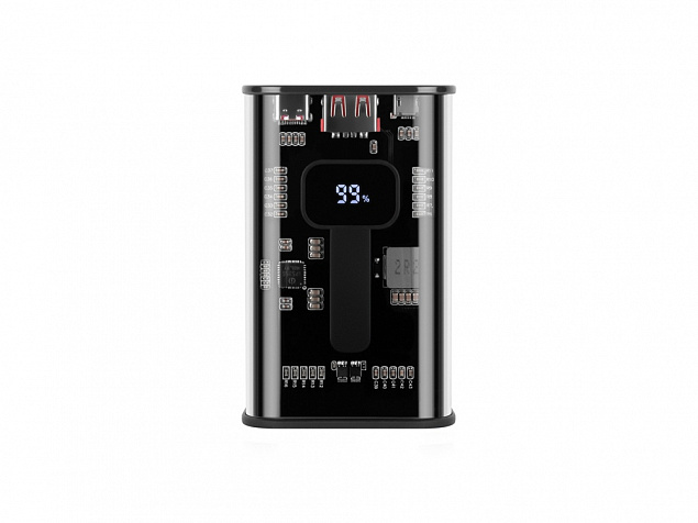 Внешний аккумулятор «NEO Zion», 10000 mAh с логотипом в Самаре заказать по выгодной цене в кибермаркете AvroraStore