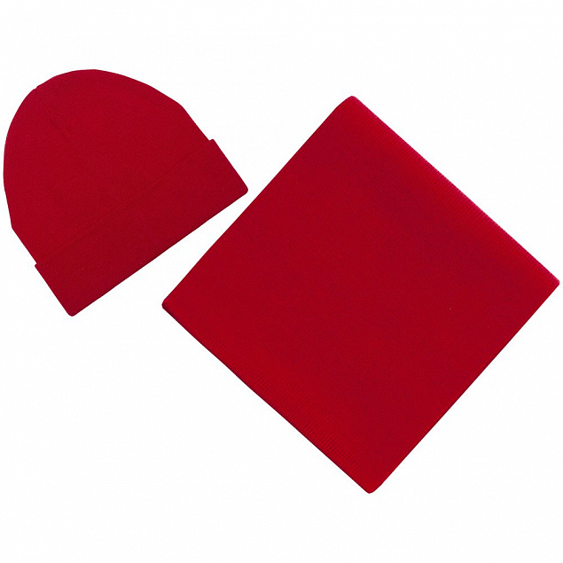 Шапка Real Talk, красная с логотипом в Самаре заказать по выгодной цене в кибермаркете AvroraStore