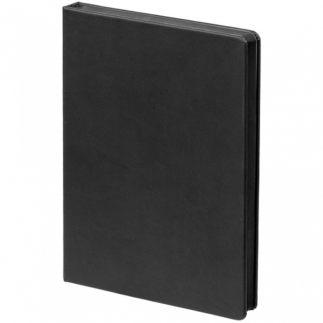 Ежедневник Cortado, недатированный, черный с логотипом в Самаре заказать по выгодной цене в кибермаркете AvroraStore
