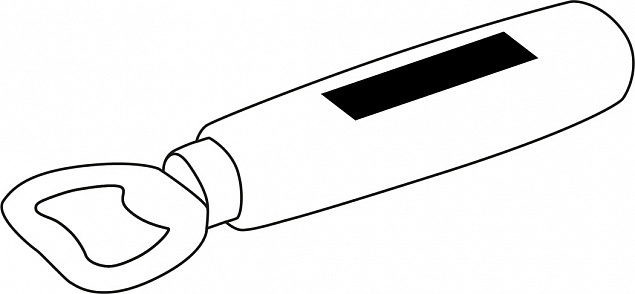 Открывашка для бутылок OPEN ECO с логотипом в Самаре заказать по выгодной цене в кибермаркете AvroraStore