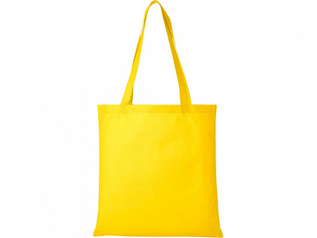 Сумка Zeus нетканая, желтый с логотипом в Самаре заказать по выгодной цене в кибермаркете AvroraStore