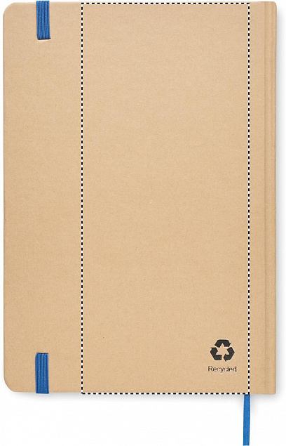 Блокнот A5 из переработанного к с логотипом в Самаре заказать по выгодной цене в кибермаркете AvroraStore