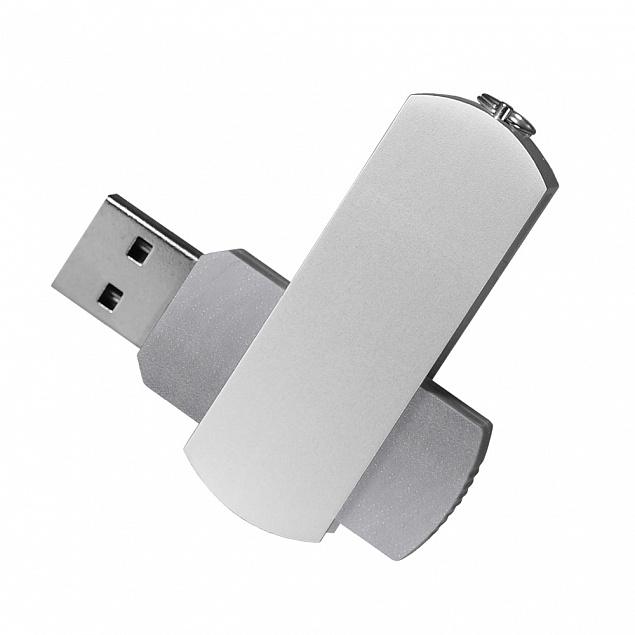 USB Флешка, Elegante, 16 Gb, серый с логотипом в Самаре заказать по выгодной цене в кибермаркете AvroraStore