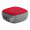 Беспроводная колонка Chubby, серая с красным с логотипом в Самаре заказать по выгодной цене в кибермаркете AvroraStore