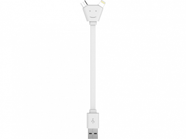 USB-переходник XOOPAR Y CABLE с логотипом в Самаре заказать по выгодной цене в кибермаркете AvroraStore