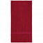 Полотенце Soft Me Light, большое, красное с логотипом в Самаре заказать по выгодной цене в кибермаркете AvroraStore