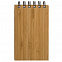 Блокнот на кольцах Bamboo Simple с логотипом в Самаре заказать по выгодной цене в кибермаркете AvroraStore
