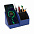 Настольный органайзер Prestige c беспроводной зарядкой - Черный AA с логотипом в Самаре заказать по выгодной цене в кибермаркете AvroraStore