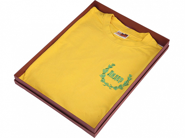 Подарочный набор «Желтая майка лидера» с логотипом в Самаре заказать по выгодной цене в кибермаркете AvroraStore