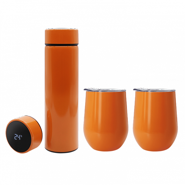 Набор Hot Box C2 G, оранжевый с логотипом в Самаре заказать по выгодной цене в кибермаркете AvroraStore