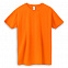 Футболка IMPERIAL 190, оранжевая с логотипом в Самаре заказать по выгодной цене в кибермаркете AvroraStore
