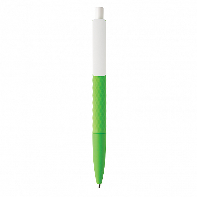 Ручка X3 Smooth Touch, зеленый с логотипом в Самаре заказать по выгодной цене в кибермаркете AvroraStore