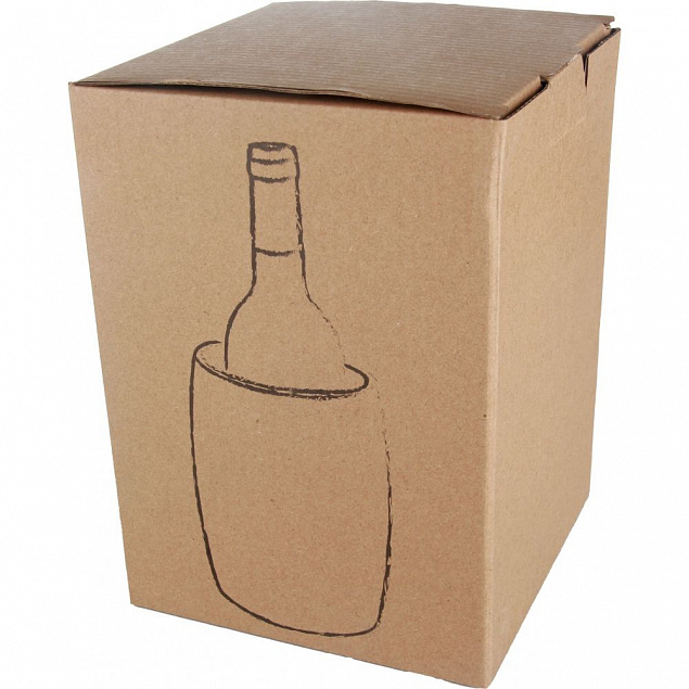 Кулер для вина Icewise, серебристый с логотипом в Самаре заказать по выгодной цене в кибермаркете AvroraStore