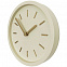 Часы настенные Bronco Jessie, светло-бежевые с логотипом в Самаре заказать по выгодной цене в кибермаркете AvroraStore