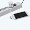 Сетевое зарядное устройство c USB выходом и универсальным кабелем 3-в-1 с логотипом в Самаре заказать по выгодной цене в кибермаркете AvroraStore