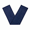 Шарф Gourji "Византийский орнамент" 40x195 шерсть синий с логотипом в Самаре заказать по выгодной цене в кибермаркете AvroraStore