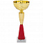 Кубок Kudos, большой, красный с логотипом в Самаре заказать по выгодной цене в кибермаркете AvroraStore