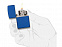 Зажигалка ZIPPO Classic с покрытием Royal Blue Matte с логотипом в Самаре заказать по выгодной цене в кибермаркете AvroraStore