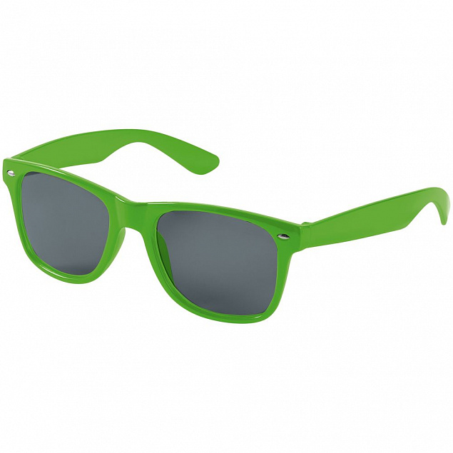 Очки солнцезащитные Sundance, зеленые с логотипом в Самаре заказать по выгодной цене в кибермаркете AvroraStore