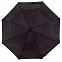Автоматический ветрозащитный карманный зонт ORIANA, черный с логотипом в Самаре заказать по выгодной цене в кибермаркете AvroraStore