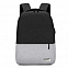 Рюкзак Burban, чёрно-серый с логотипом в Самаре заказать по выгодной цене в кибермаркете AvroraStore