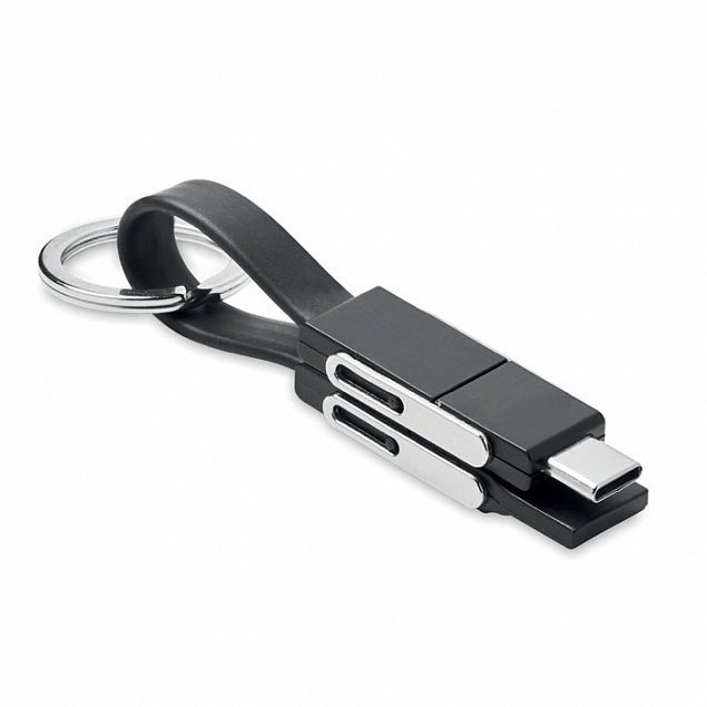 ключ с кабелем 4 в 1 с логотипом в Самаре заказать по выгодной цене в кибермаркете AvroraStore