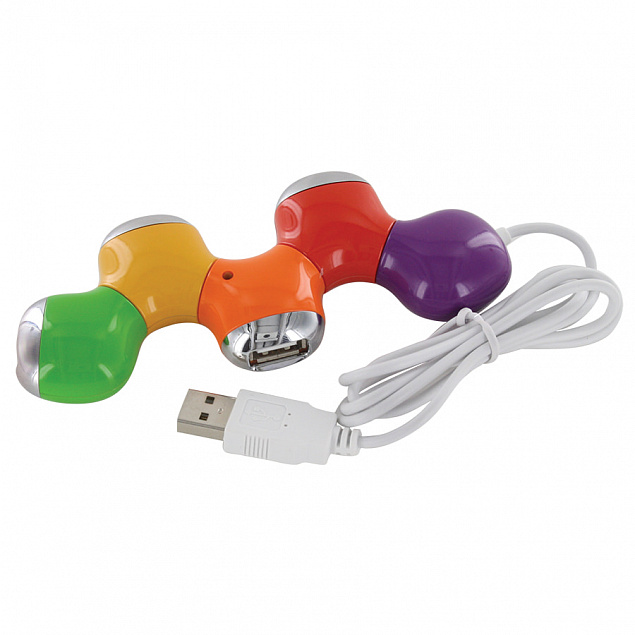 USB-разветвитель "Трансформер" с логотипом в Самаре заказать по выгодной цене в кибермаркете AvroraStore