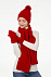 Шарф Heat Trick, красный с логотипом в Самаре заказать по выгодной цене в кибермаркете AvroraStore