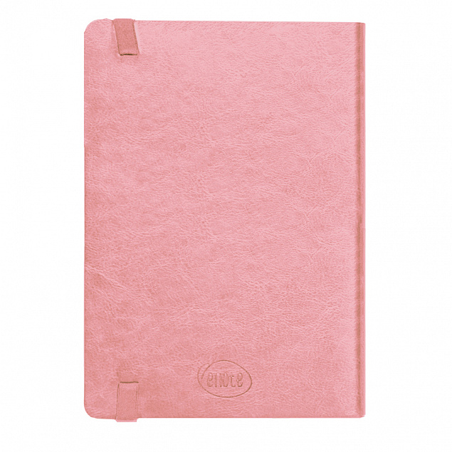 Ежедневник недатированный Boomer, А5,  светло-розовый, кремовый блок, без обреза с логотипом в Самаре заказать по выгодной цене в кибермаркете AvroraStore