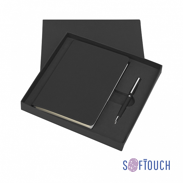 Подарочный набор "Парма", покрытие soft touch с логотипом в Самаре заказать по выгодной цене в кибермаркете AvroraStore