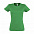 Футболка женская IMPERIAL WOMEN XL тёмно-зелёный 100% хлопок 190г/м2 с логотипом в Самаре заказать по выгодной цене в кибермаркете AvroraStore