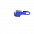 Клипса для флешки Designer Синий с логотипом в Самаре заказать по выгодной цене в кибермаркете AvroraStore